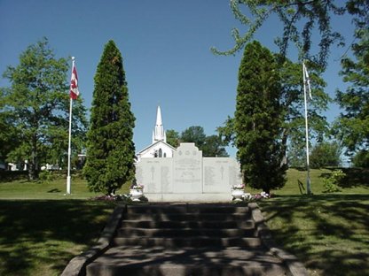 Stellarton War Cenotaph - click here for a closer view.