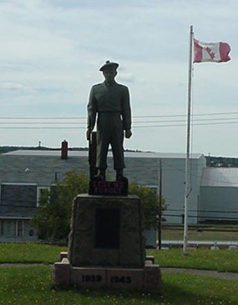 Trenton War Cenotaph - Click here for a closer view.