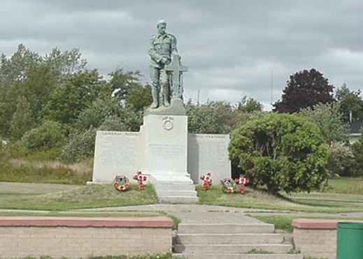 Westville Cenotaph - click here for a closer view.