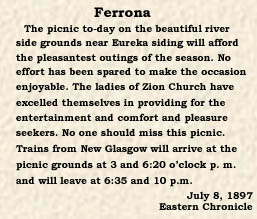 Ferrona picnic