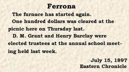 Ferrona news