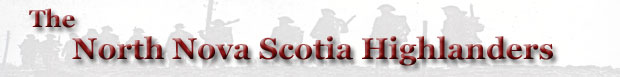 North Nova Scotia Highlanders banner