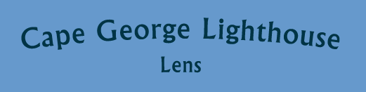 Cape George Lighthouse Lens banner