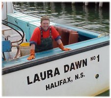 Dawn Langille deckhand and Captain's daughter