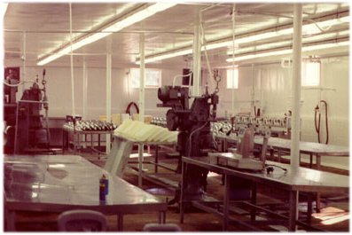 main processing room after hours Lismore fish plant