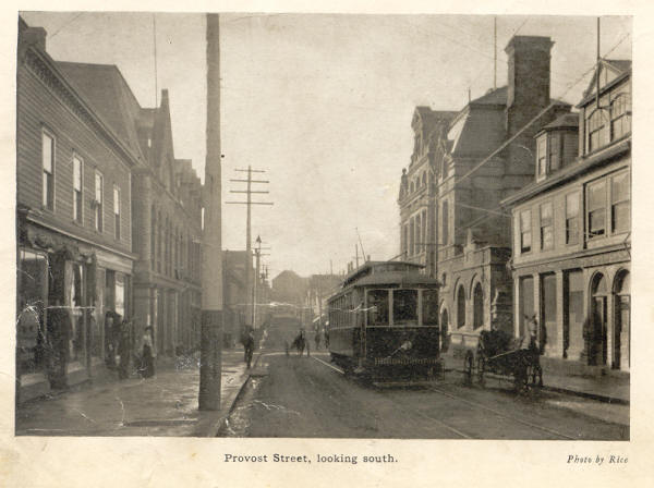 Provost Street looking south