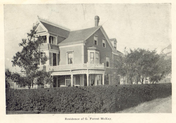 Residence of G. Forest McKay