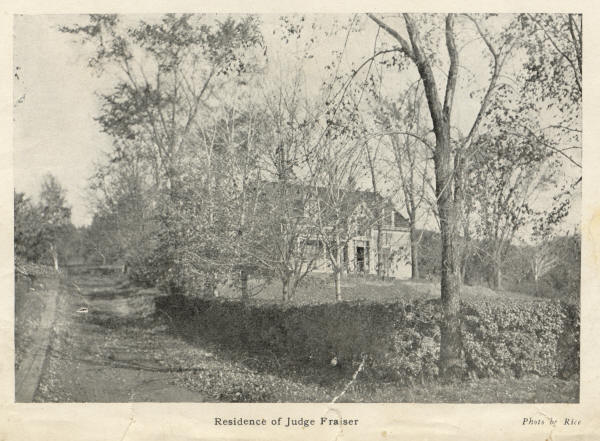 Residence of Judge Fraser