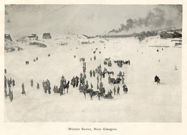 Winter scene New Glasgow