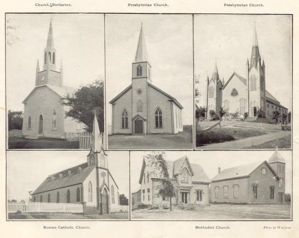 Stellarton churches